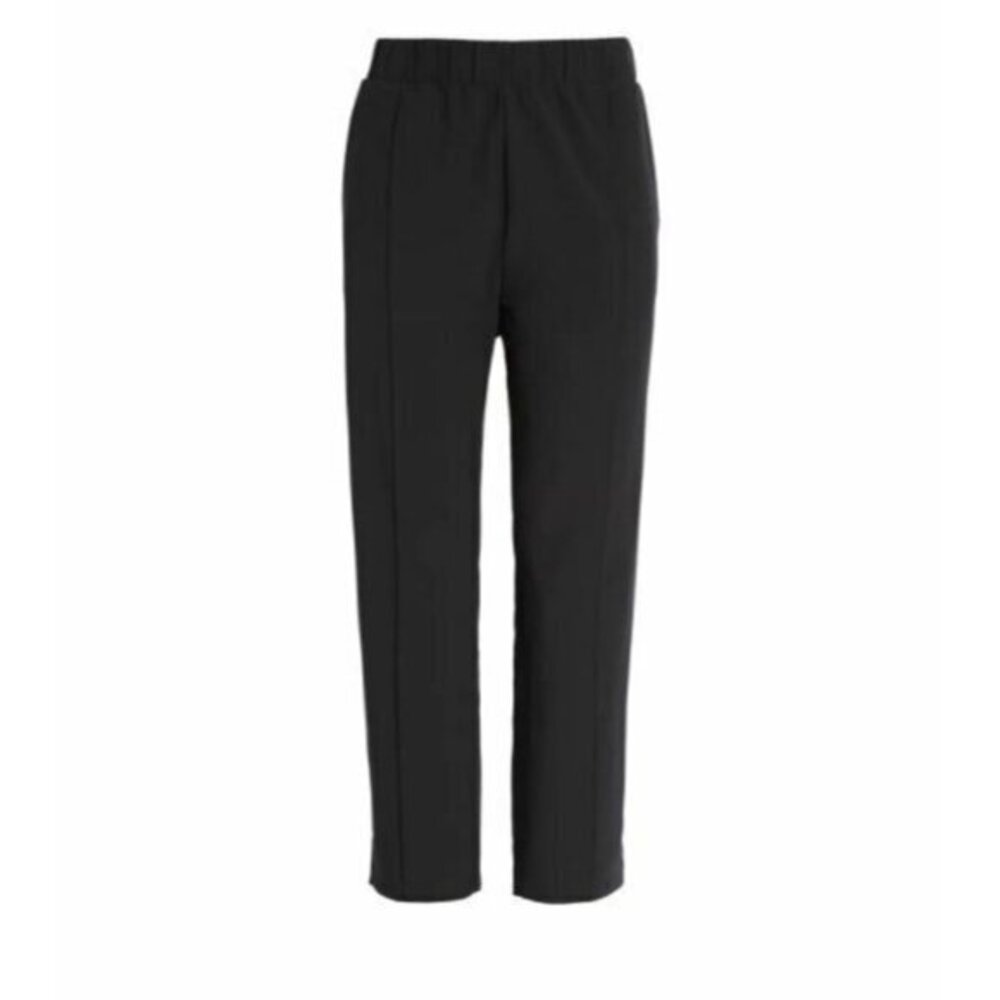 Zella Taylor Crop Pants Stretch Waist Band Black Lightweight SZ XS NWT